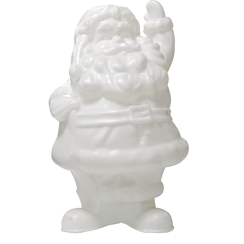 Blow Molded Model Santa Claus